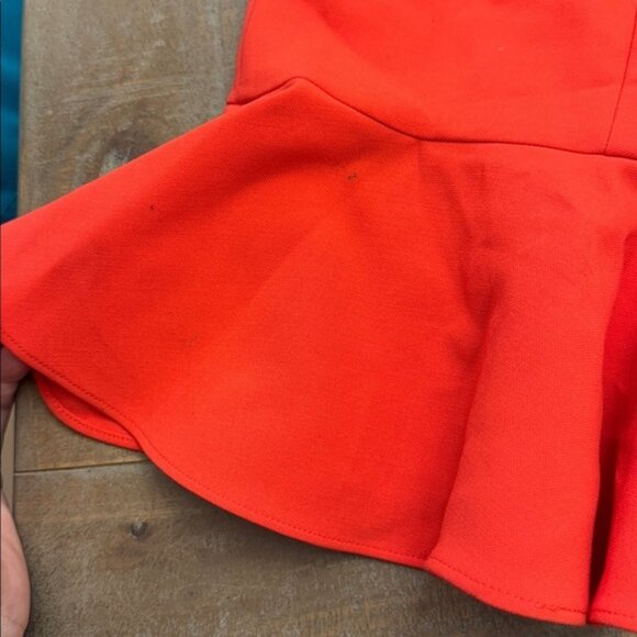 Likely Red Ruffle Cocktail Dress - Picture 9 of 10